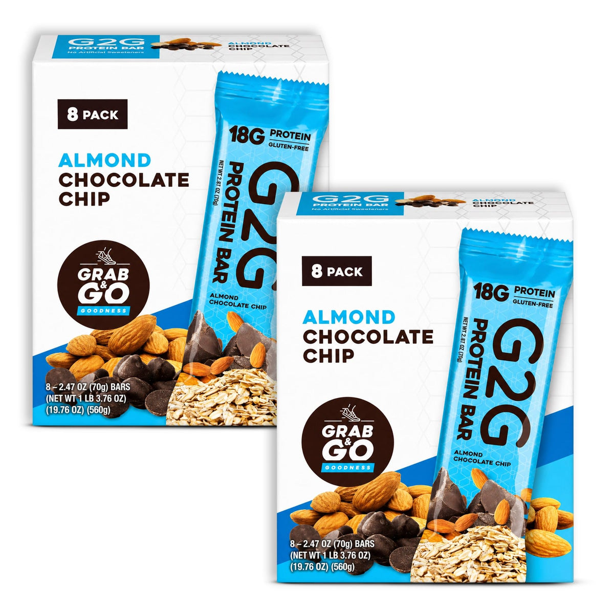G2G Protein Bar, Almond Chocolate Chip Parent