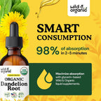 Wild & Organic Organic Dandelion Root Liquid Extract - Dandelion Root