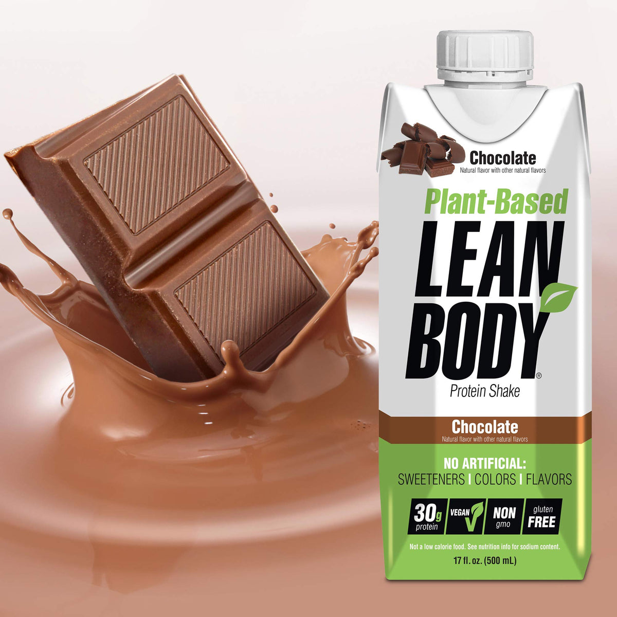 Labrada Lean Body Ready-to-Drink, Plant-Based Vegan Protein Shake