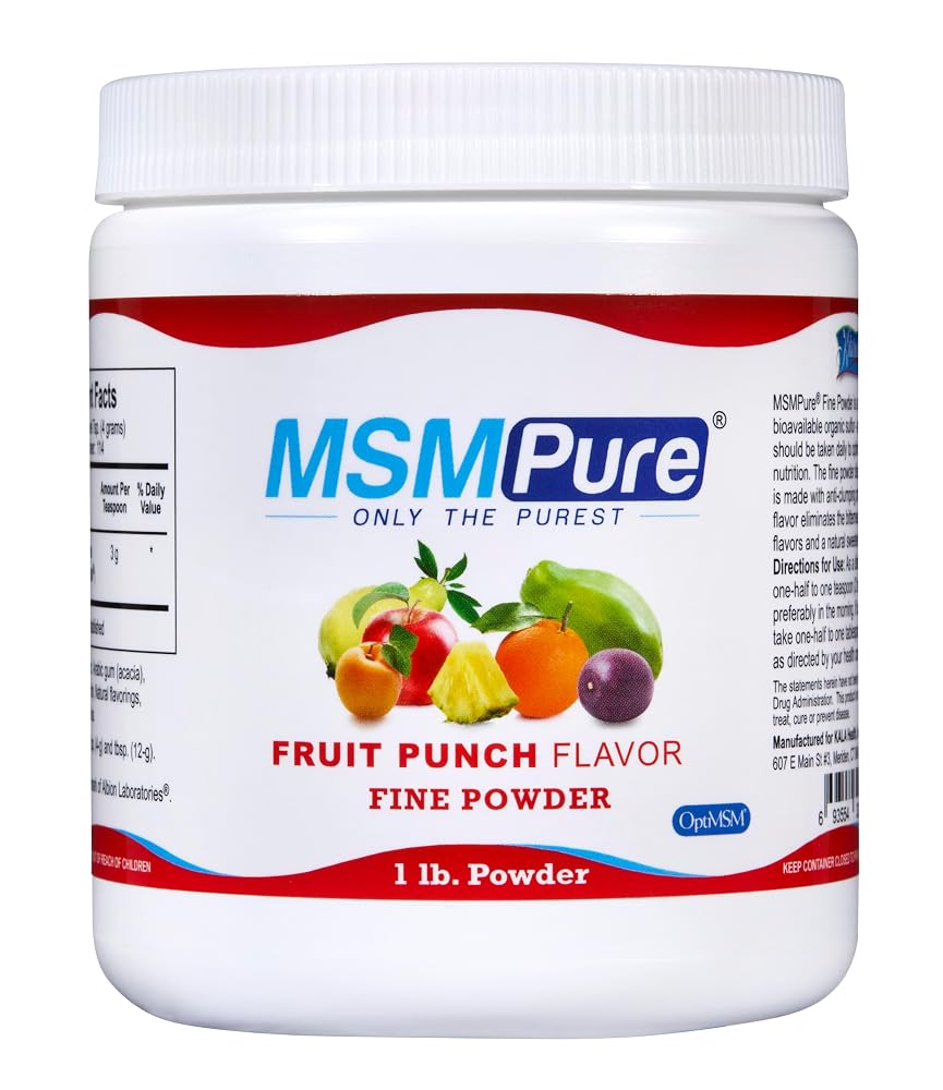 KALA HEALTH MSMPure MSM - Fine Powder Crystals