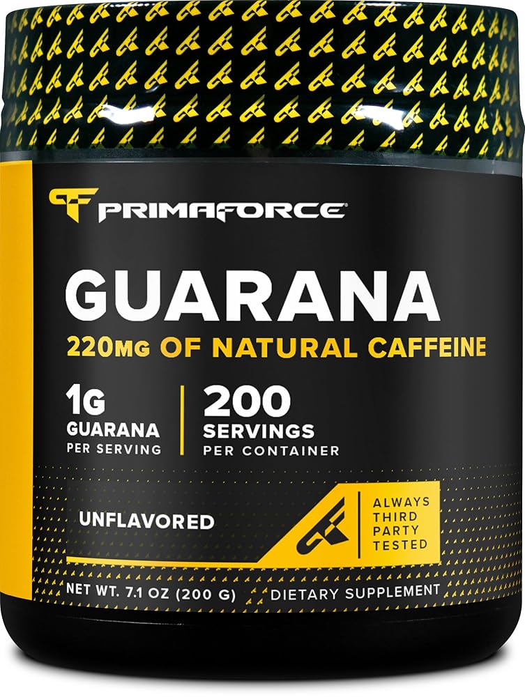 Primaforce Guarana Powder Unflavored Energy - 200g