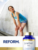 Carlyle 5-MTHF L-Methylfolate 1mg - 120 Capsules - image 7