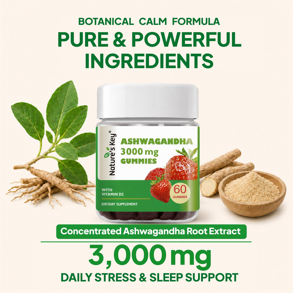 Nature's Key ashwagandha Gummies