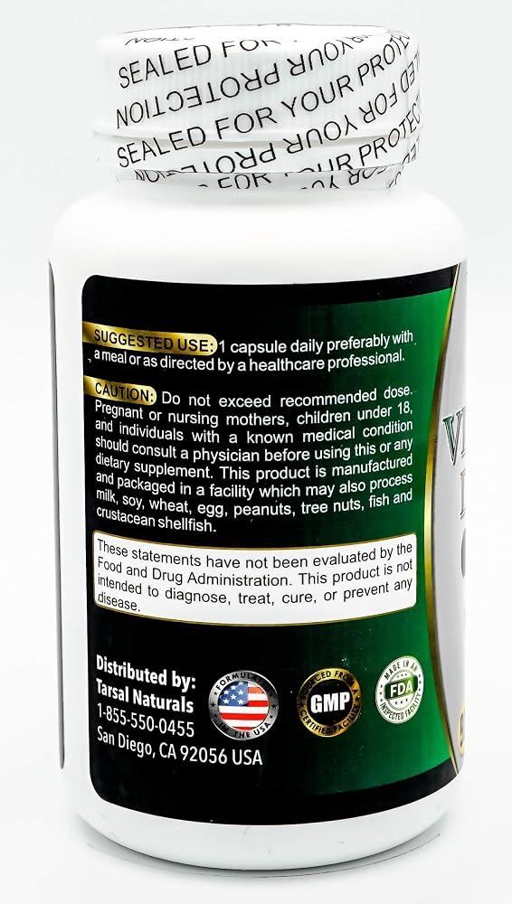 Tarsal Naturals Vitamin D3 5000 IU Capsules - 90 Capsules - image 3