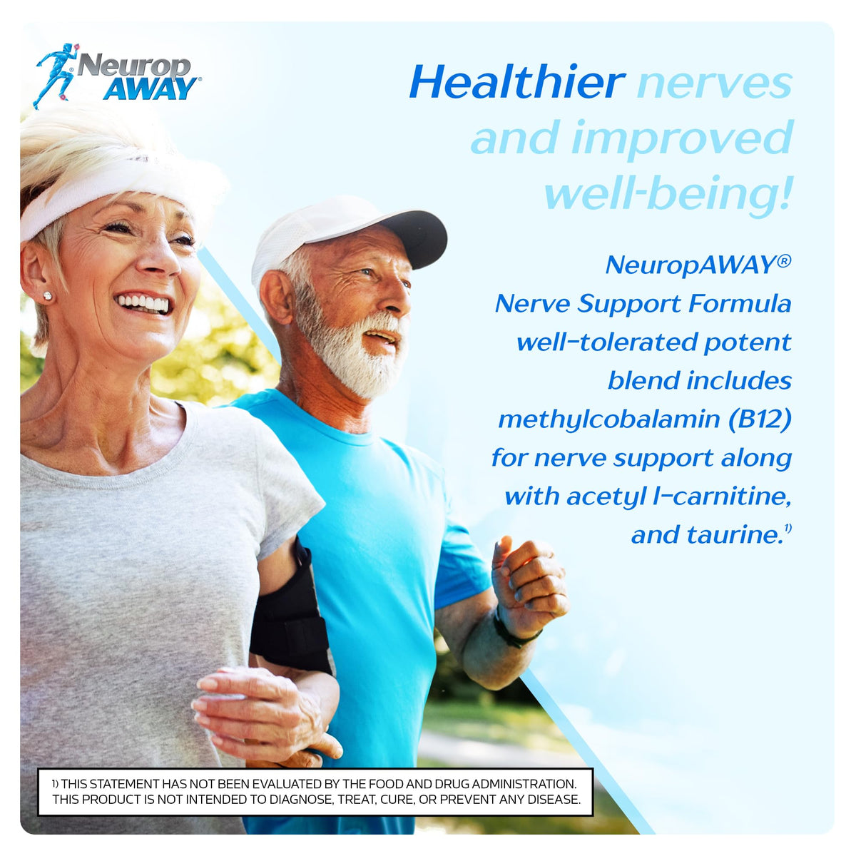 NeuropAWAY Nerve Support Supplement - 60 Capsules - image 4