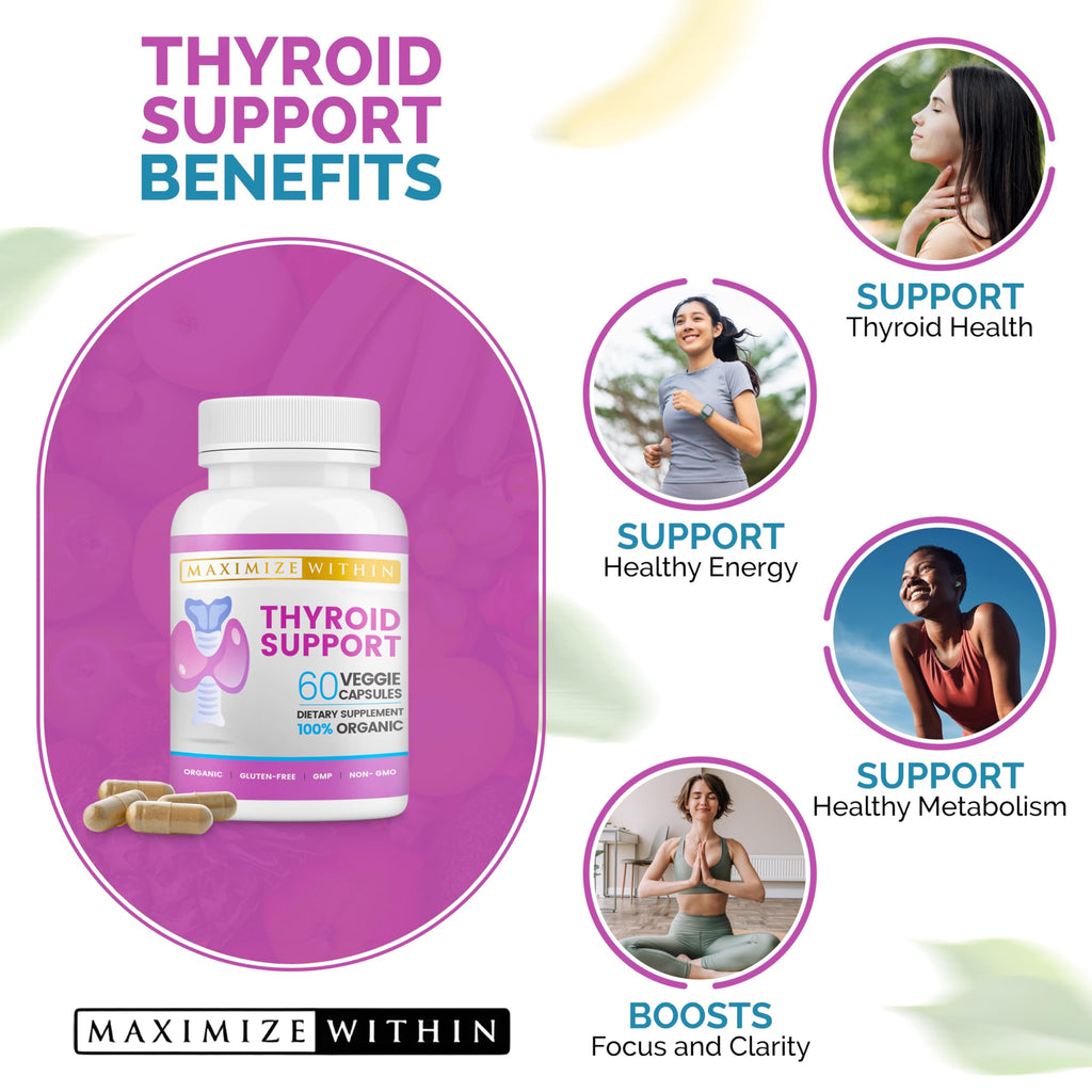 Maximize Within Thyroid Support Supplement - 60 Capsules - image 3