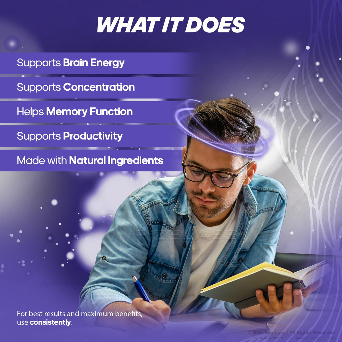 rize labs Neuro Tonix Advanced Formula Capsules for Memory and Focus - image 4