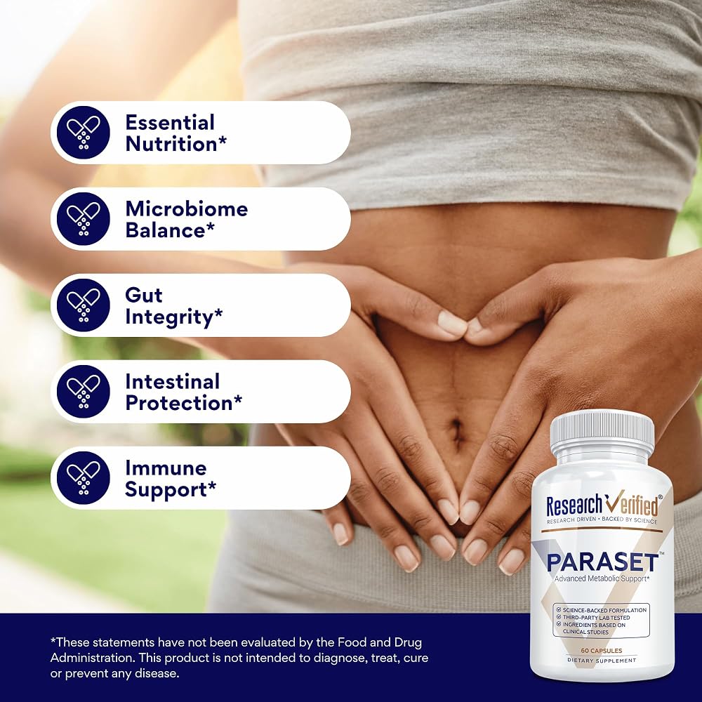 Research Verified Paraset - 60 Capsules