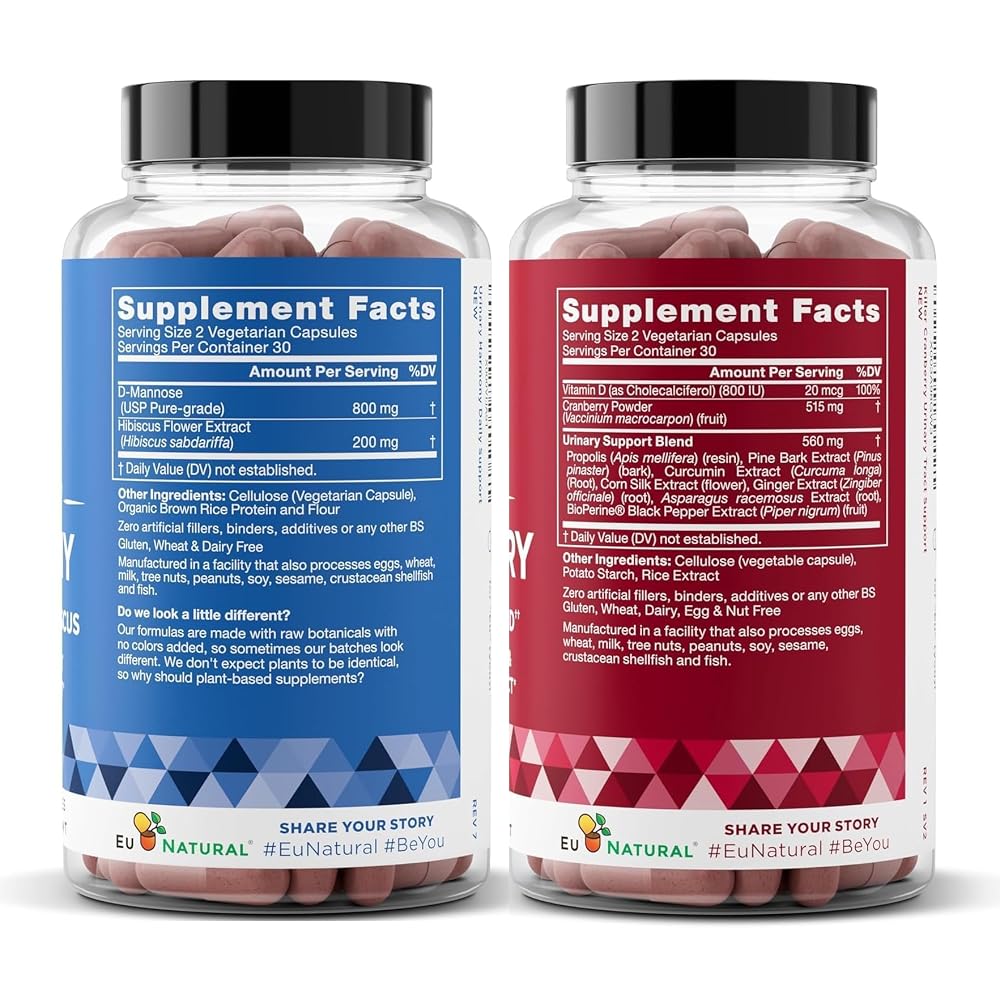 Eu Natural Women's Urinary Tract Bundle with Cranberry + D-Mannose - image 8