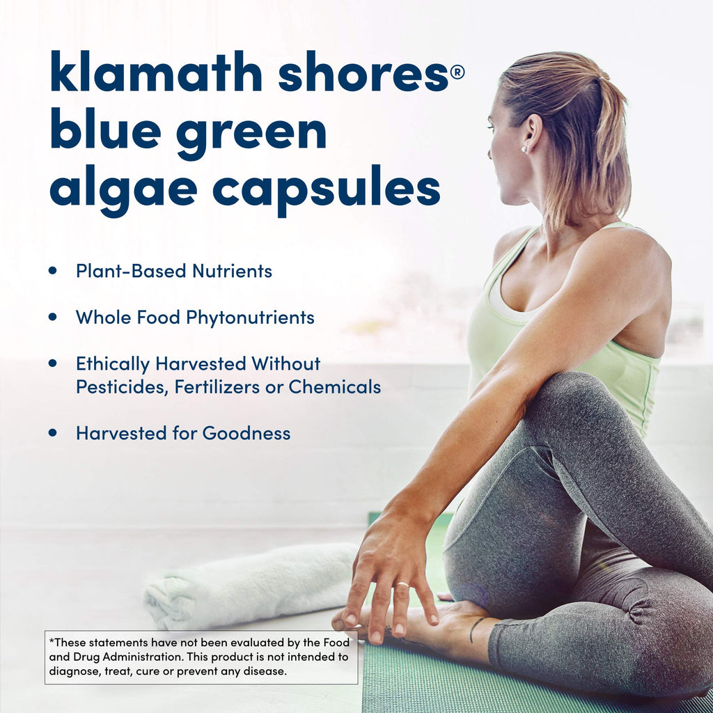 American Health Klamath Shores Blue Green Algae - 120 Capsules - image 3