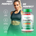 NutraRize Bioketix Keto ACV Gummies Weight Loss Support - 120 Gummies - image 4