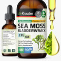 BIO KRAUTER Sea Moss Seaweed Supplement Drops - 2 Fl Oz