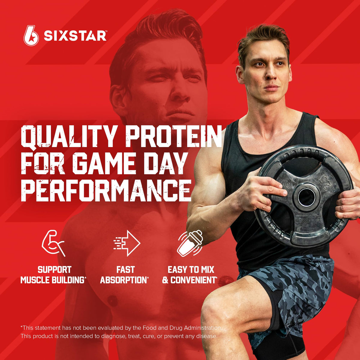 Six Star Whey Protein Powder Plus Triple Chocolate - 1.82 lb - image 2