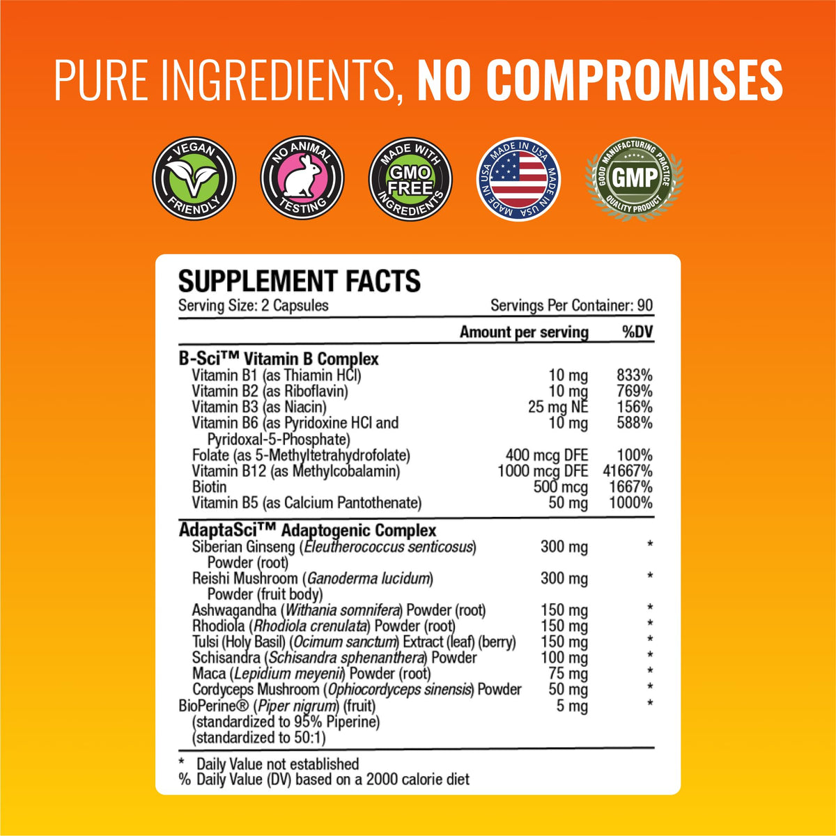 Approved Science Energysyl Booster - 60 Capsules