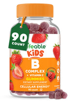 Lifeable Vitamin B Complex for Kids with Vitamin C - 90 Gummies