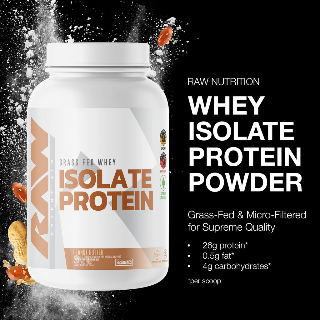 RAW Whey Protein Isolate Powder