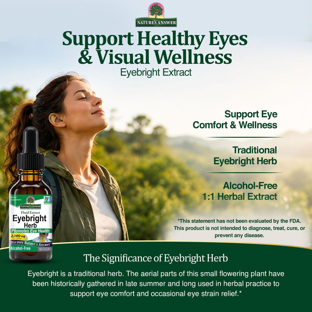 Nature's Answer Eyebright Herb Extract - 1 Fl Oz - image 5