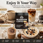 Suiyilary 10 Mushroom Coffee with Arabica w