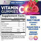 Nature's Nutrition Vitamin C Gummies - 100% Daily Value VitaminC