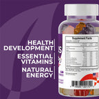 Hallusa Natural HallKids Multivitamin Gummies for Kids - 60 Gummies - image 2