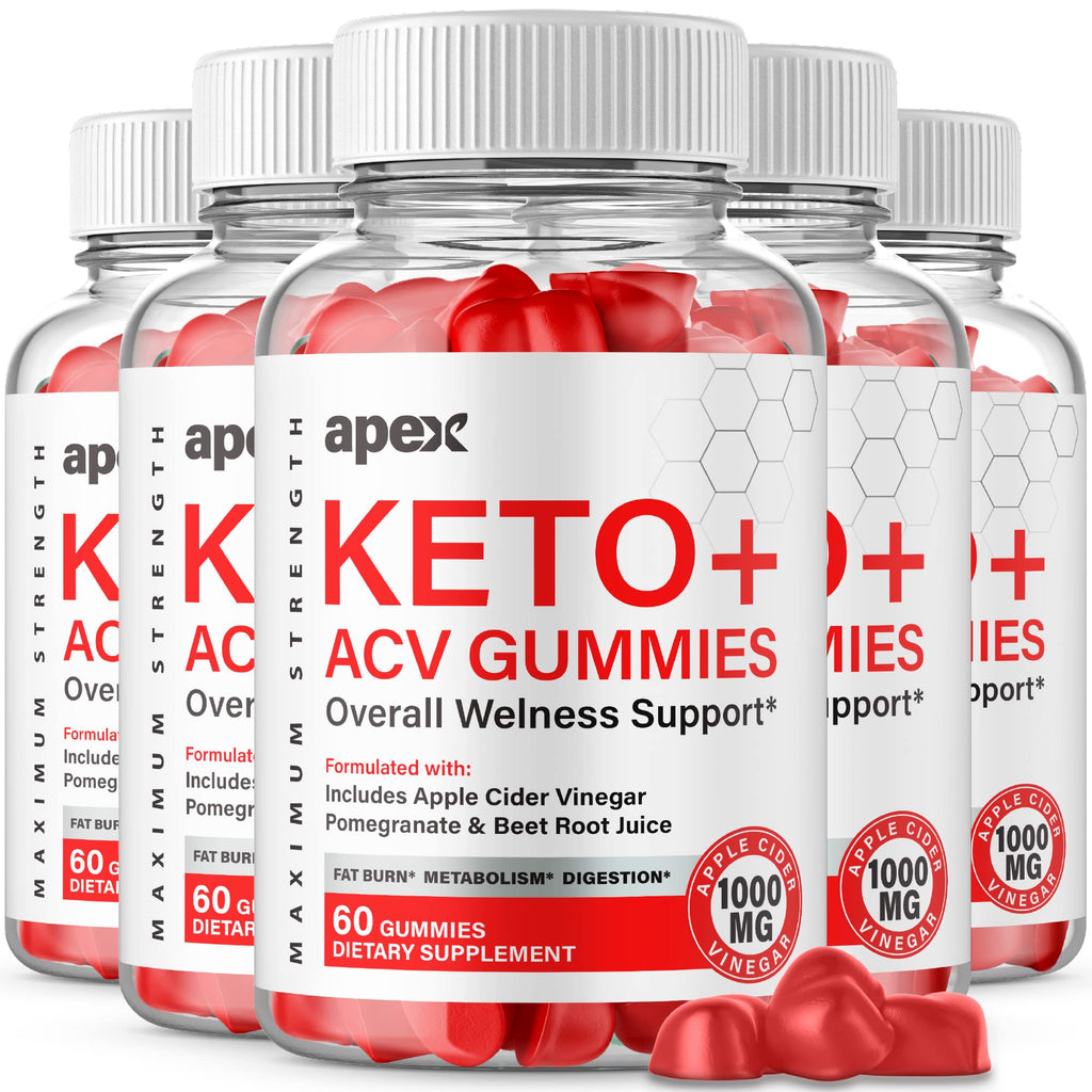 IDEAL PERFORMANCE Apex Keto ACV Gummies - 300 Count