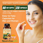 Nature's Evergreen Turmeric Ginger Joint Support - 90 Capsules - image 6
