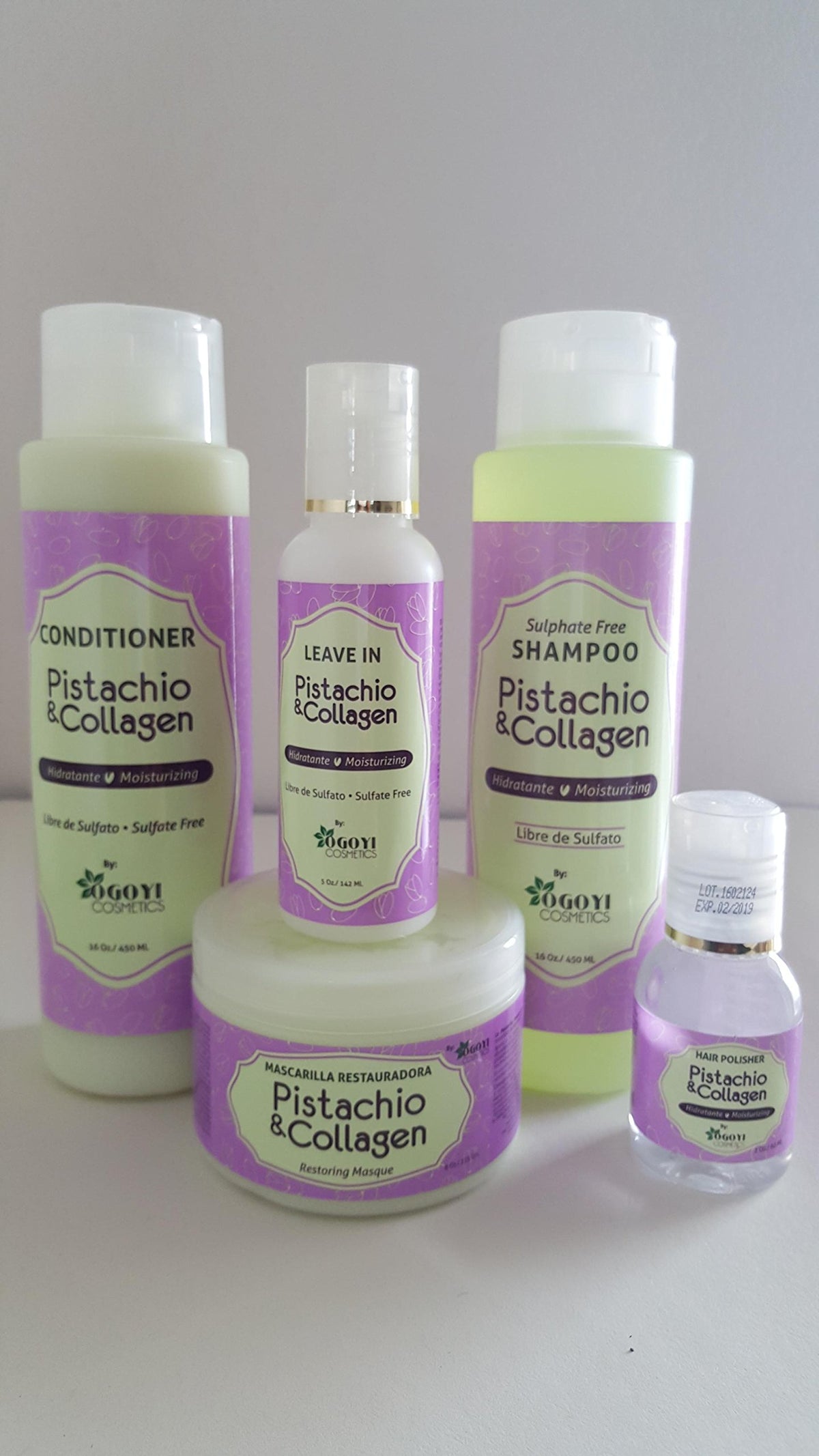 Ogoyi Cosmetics Pistachio Collagen Kit - 4 Count
