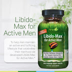 Irwin Naturals Libido-Max for Active Men - 60 Softgels - image 4