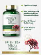 Carlyle Irish Sea Moss Capsules - 150 Count - image 4