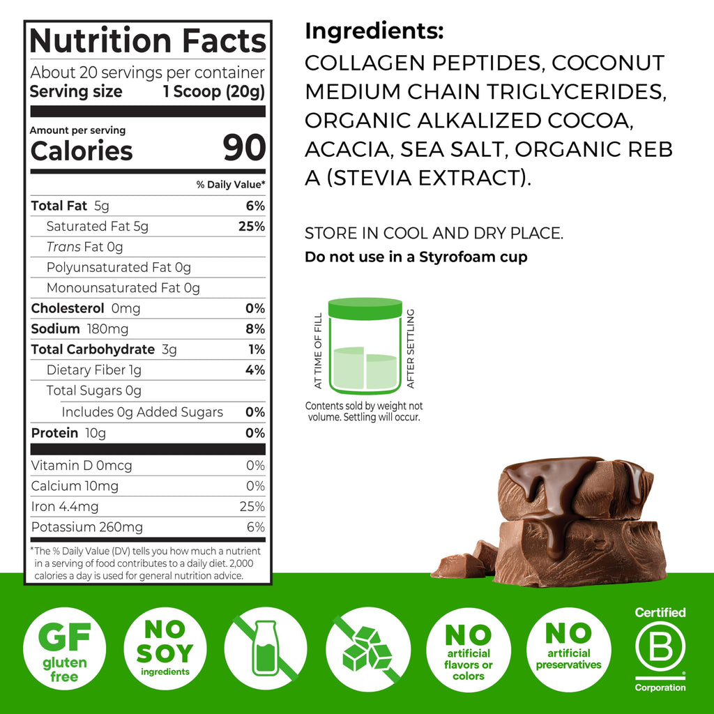 Orgain Keto Collagen Protein Powder with MCT Oils