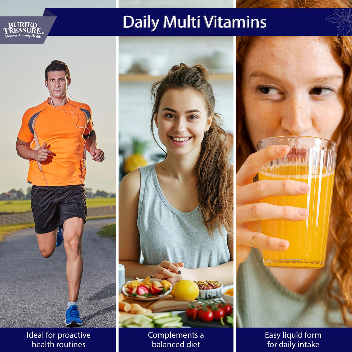 Buried Treasure Daily Nutrition Liquid Multivitamin - 32 Servings - image 8