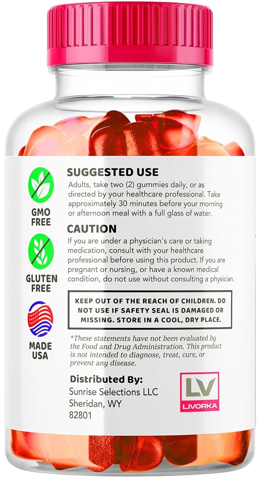 LIVORKA Boostline Keto ACV Gummies - 60 Count - image 7