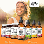 Wild & Organic Pine Bark Extract Drops Antioxidant Support - 4 fl oz - image 8