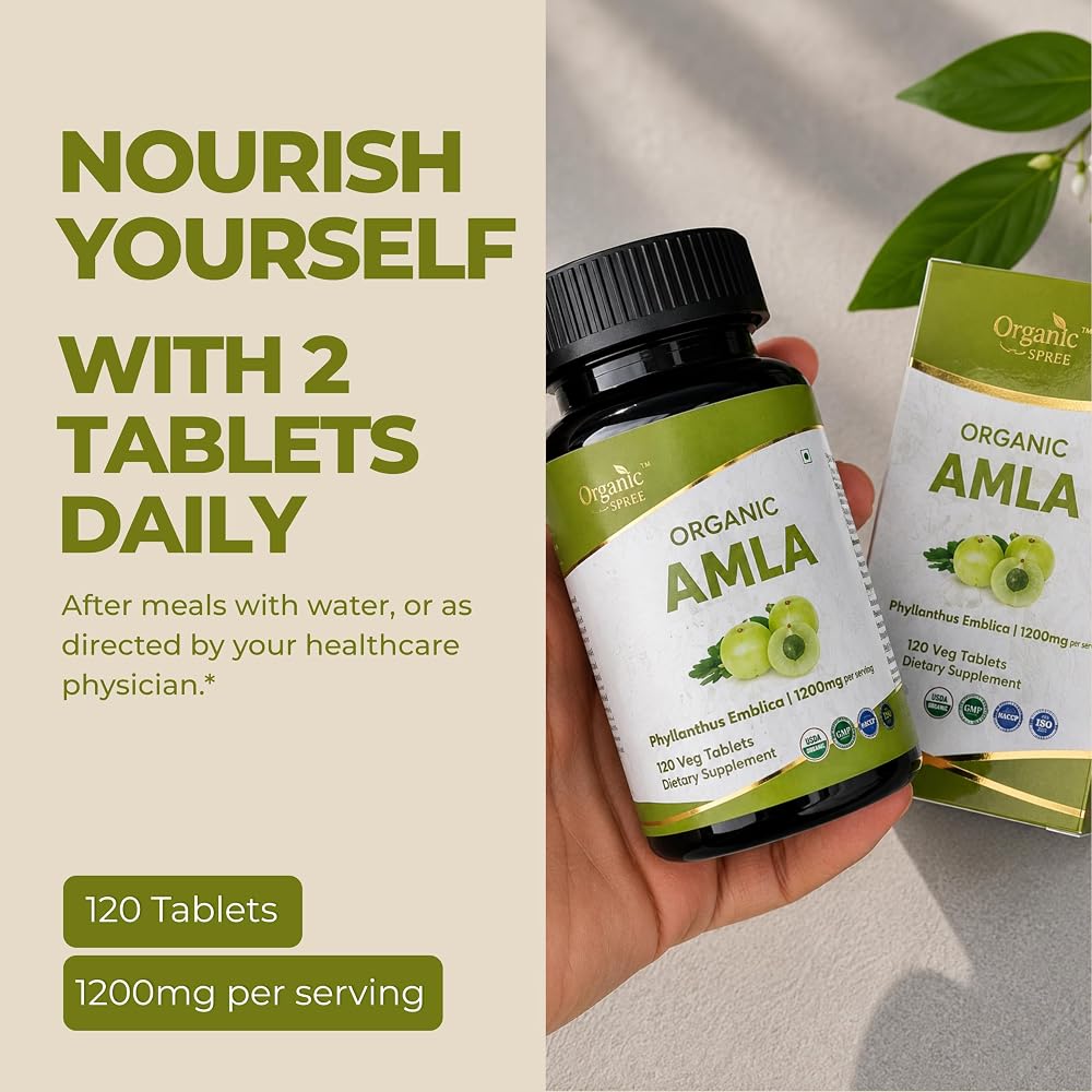 ORGANIC SPREE AMLA Tablets