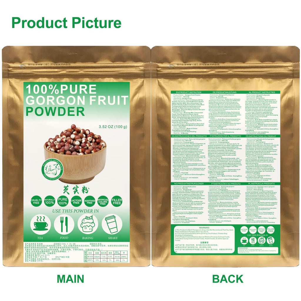 Plant Gift 100% Pure Euryales Powder - 100g - image 9