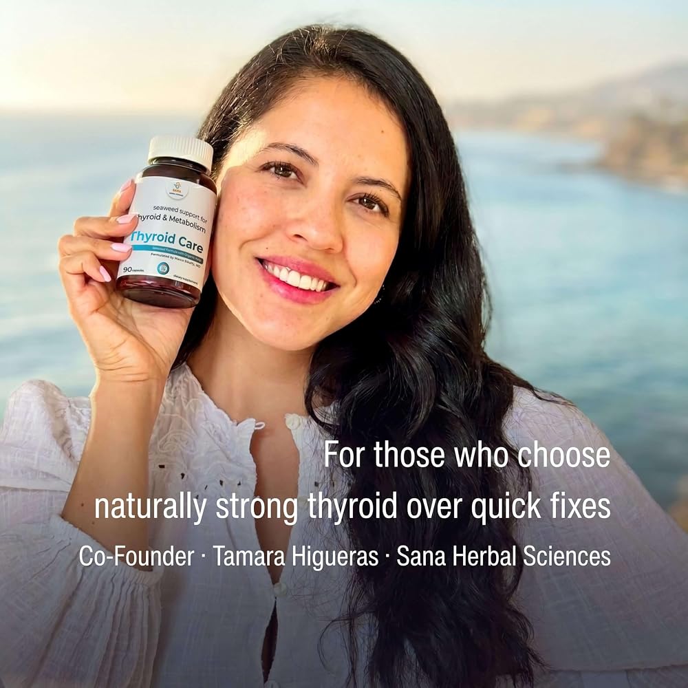 Sana Herbal Sciences Thyroid Care Organic Seaweed - 90 Capsules - image 8