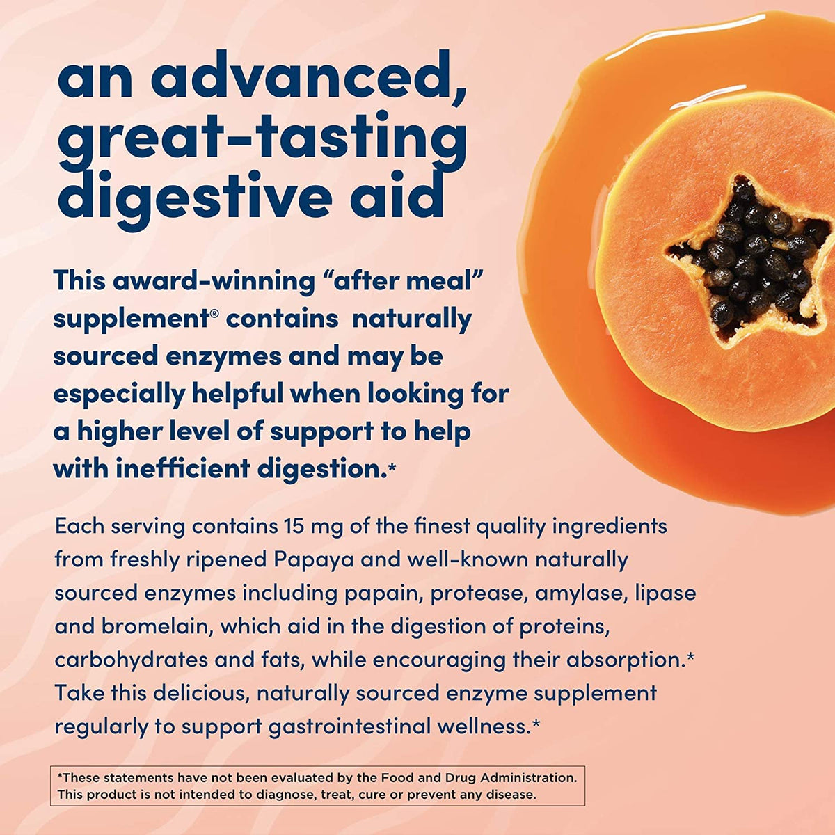 American Health Enzymes Chewable Super Papaya Enzyme Plus - 720 Tablets - image 4