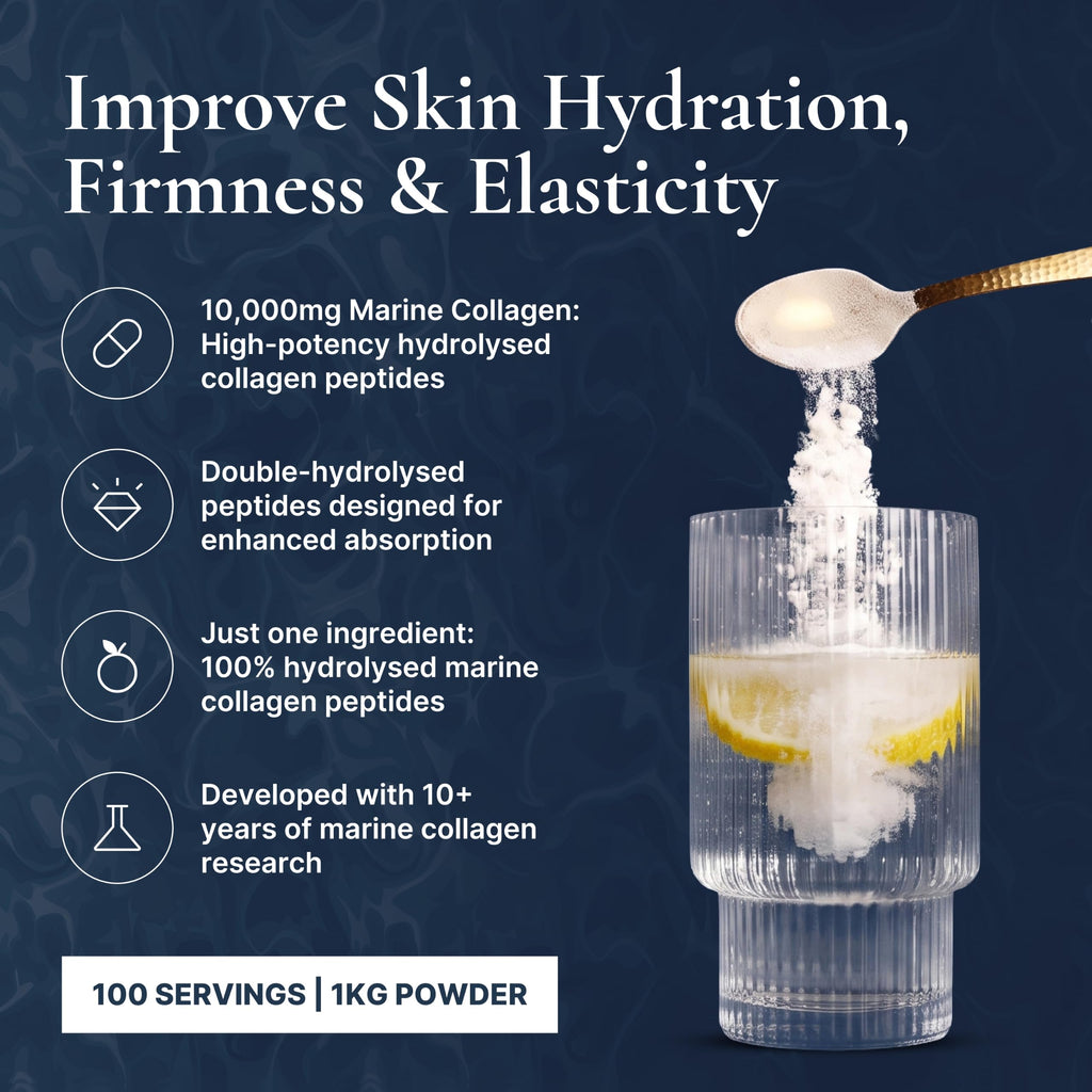 CORREXIKO Hydrolyzed Marine Collagen Peptides Powder from Wild-Caught