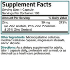 Bronson Triple Play Capsule Zinc Immune