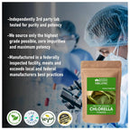 Blessfull Healing Organic Chlorella Powder 100% Pure Natural 200 Gram