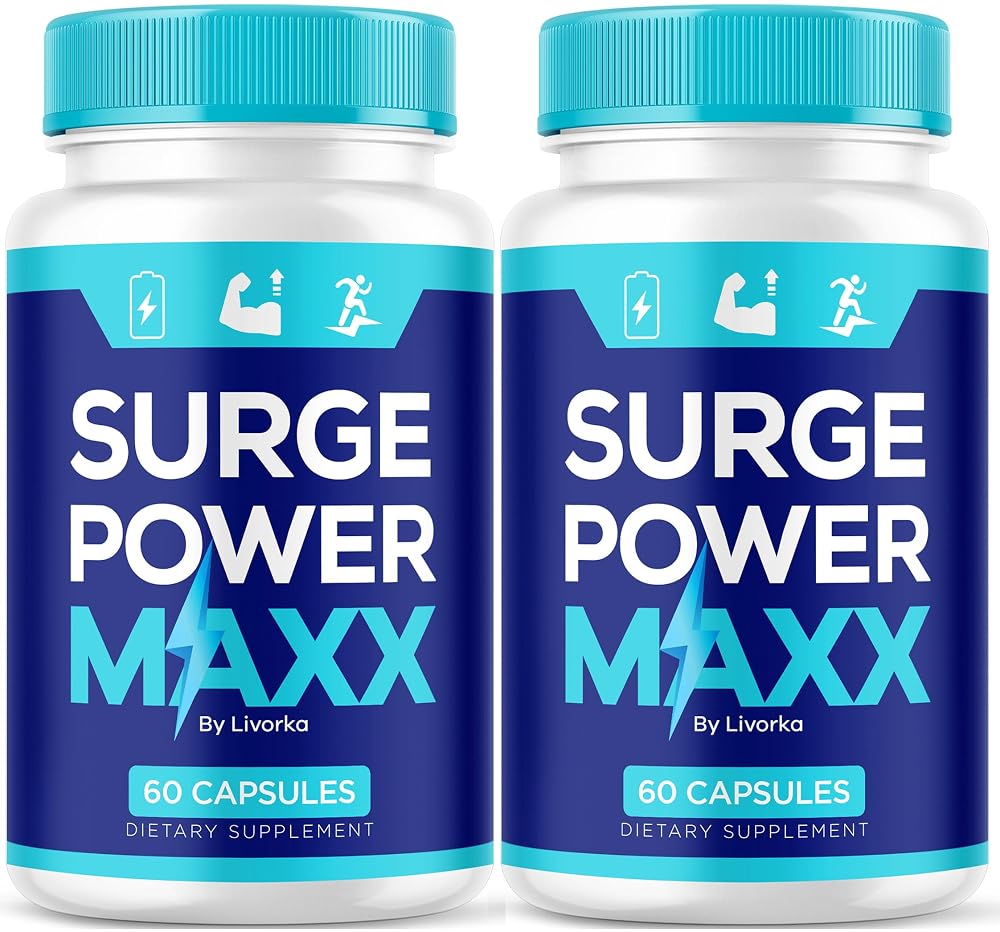 LIVORKA Surge Power Maxx Supplement for Men - 120 Capsules