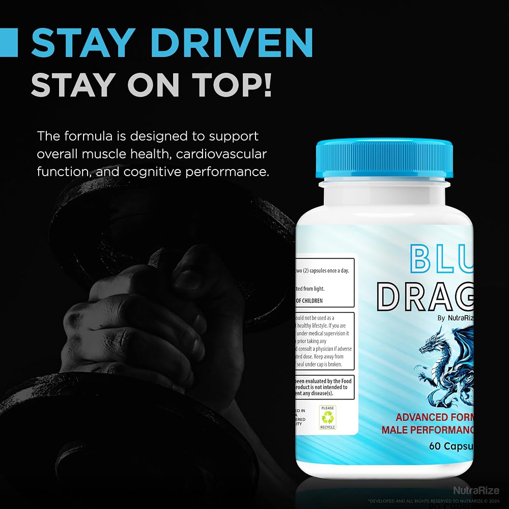 NutraRize BleuDragon Capsules for Energy and Stamina - 60 Capsules - image 5