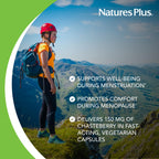 NaturesPlus Herbal Actives Chasteberry - 60 Capsules - image 4