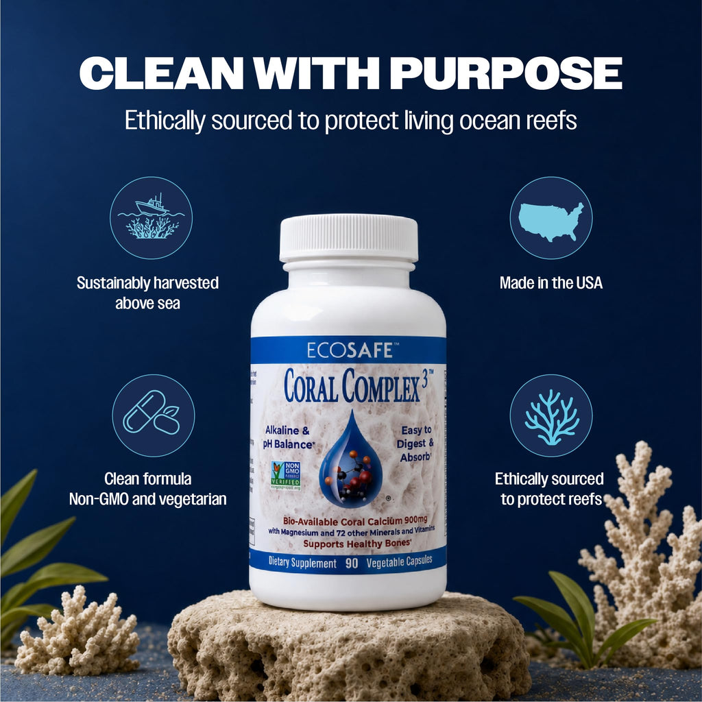 Coral Complex 3 - Coral Calcium 900 mg with Vitamin D3 1200 IU