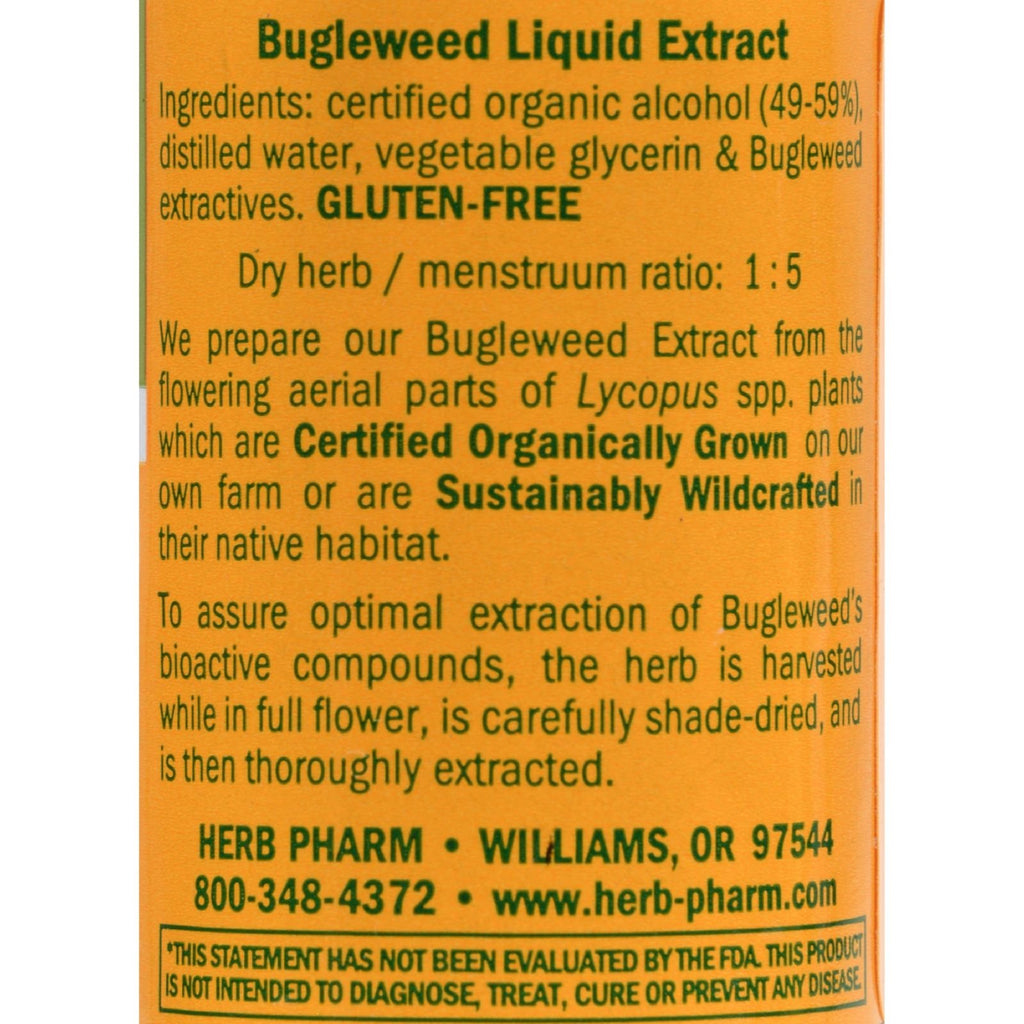 Herb Pharm Organic Bugleweed Extract - 1 Fl Oz - image 2