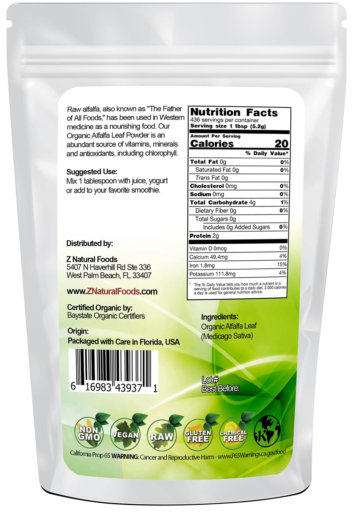 Z Natural Foods HERBAL_SUPPLEMENT