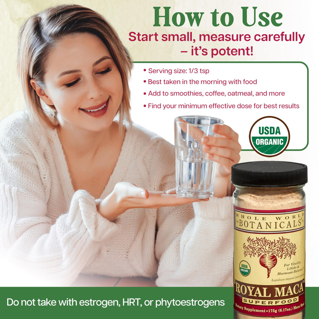Whole World Botanicals Royal Maca Powder - 175g - image 5