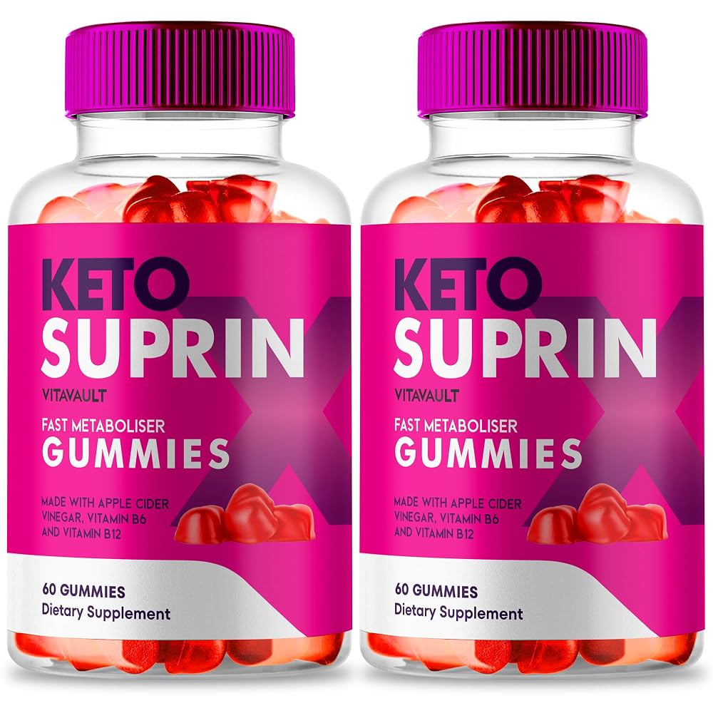 Vitavault Keto Suprin ACV Gummies with Apple Cider Vinegar - 120 Count