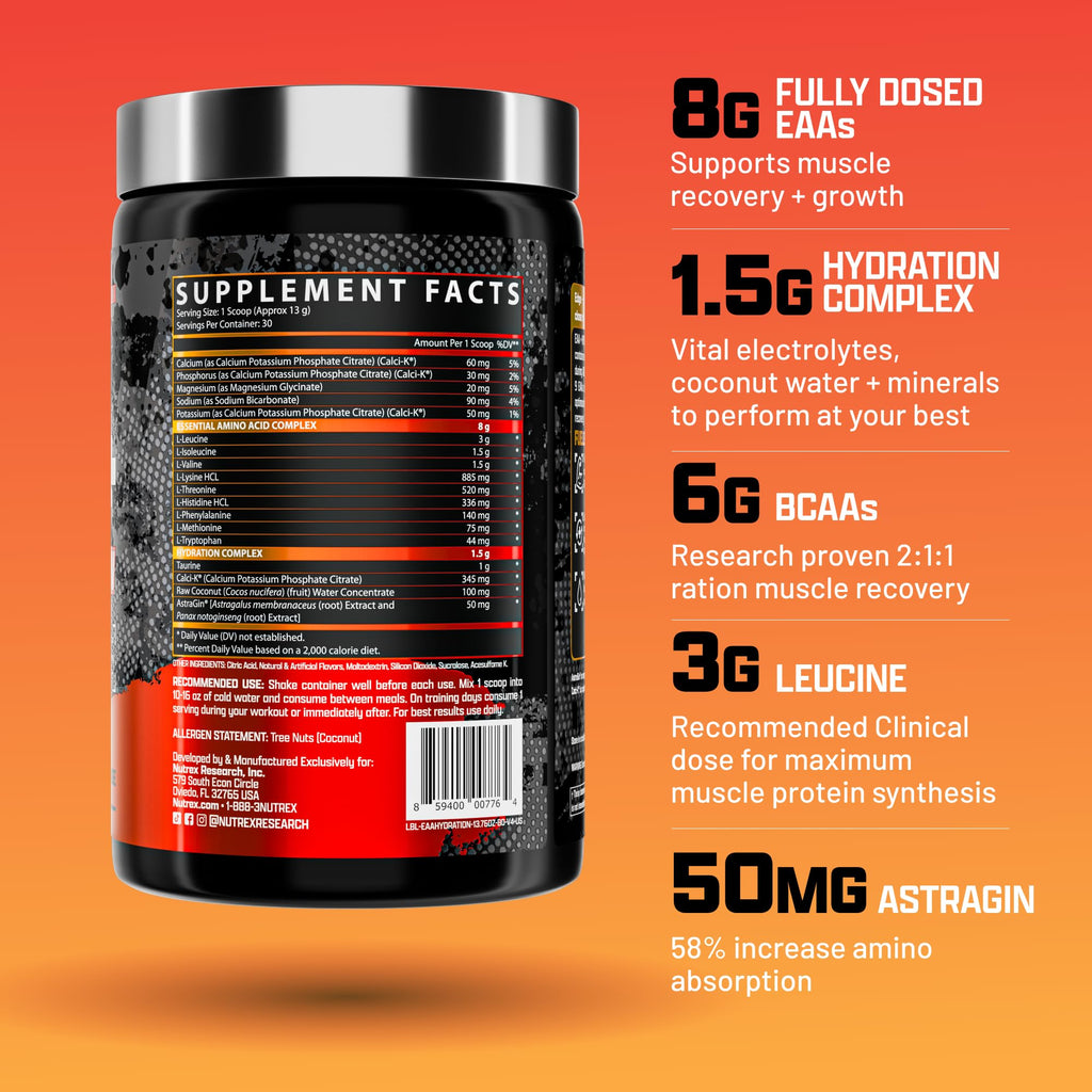 Nutrex Research EAA Hydration