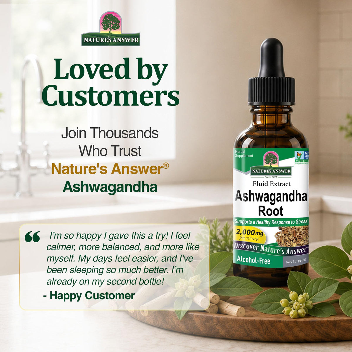 Nature's Answer Ashwagandha Root Extract - 2 Fl Oz - image 8